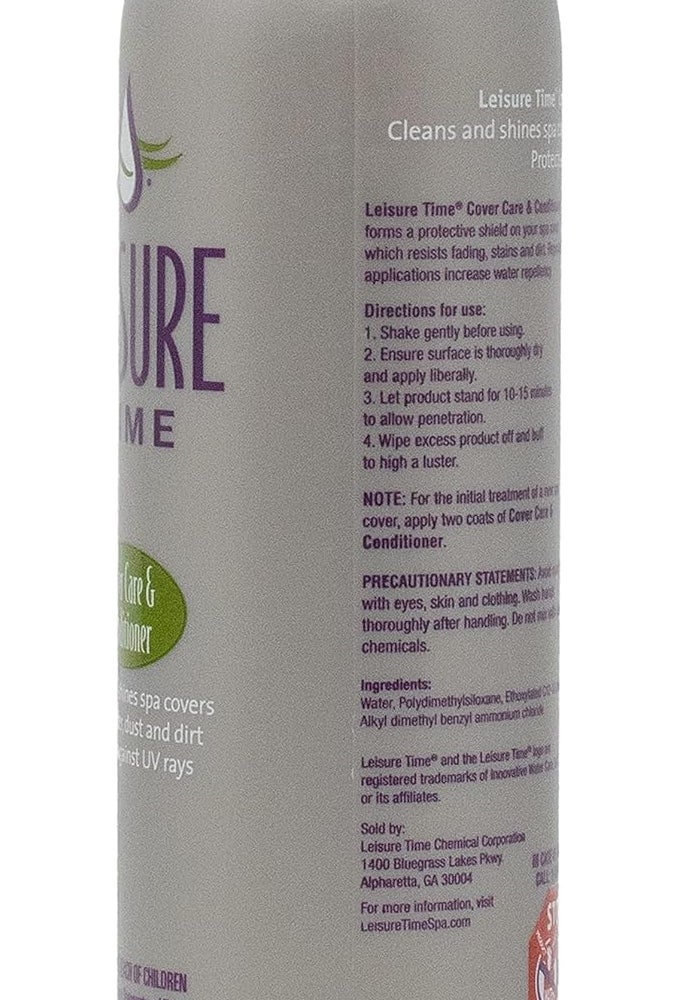 LEISURE TIME Spa Maintenance Cover Care and Conditioner - 16 oz - Image 3